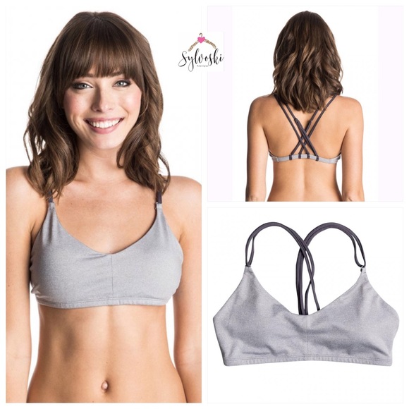 Roxy Other - 🌊Roxy breathless sports bra gray